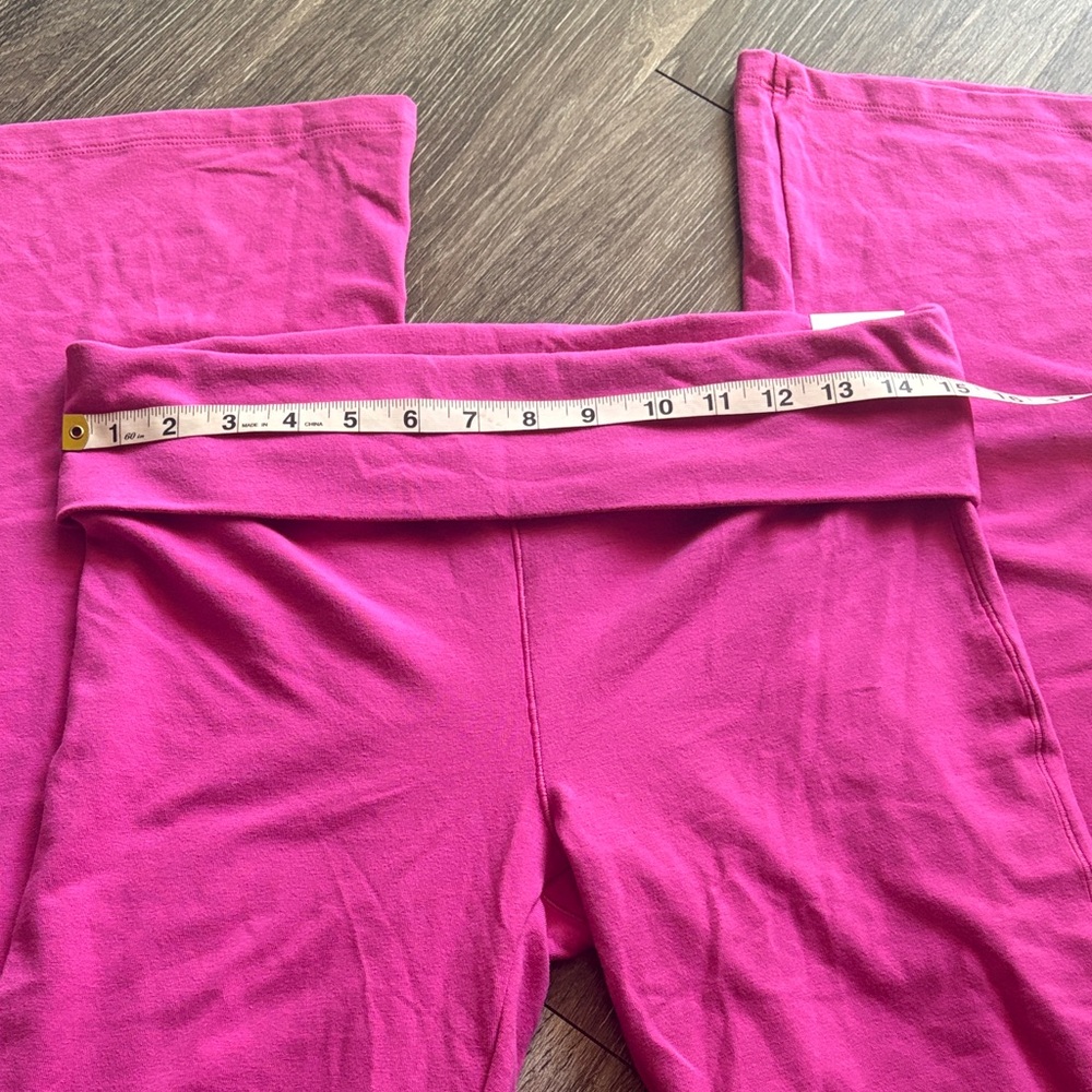 Y2K NWT PINK Victoria's Secret Hot Pink Yoga Pants - Picture 6 of 6